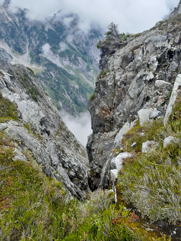 Diepe dalen in Nort Cascade NP