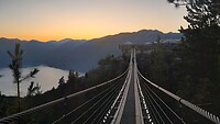Suspension bridge Sea to Sky Trail