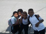 Kinderen gedaan met school