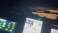 SS4 in de nacht op de proef
