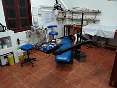 De kliniek in Pakbeng