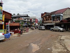 Vang Vieng is 1 grote bouwput.