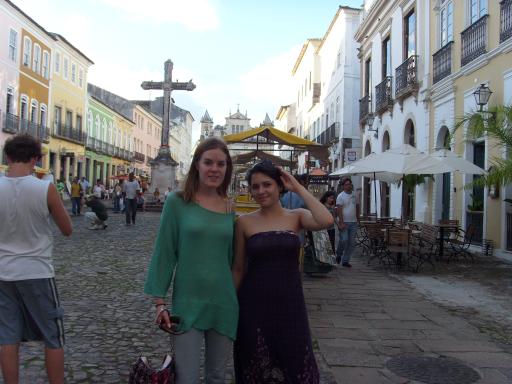 Bea en ik in Salvador