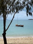 view from hideaway beach