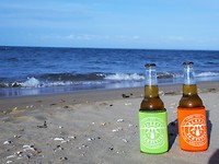 birthday beer at the beach