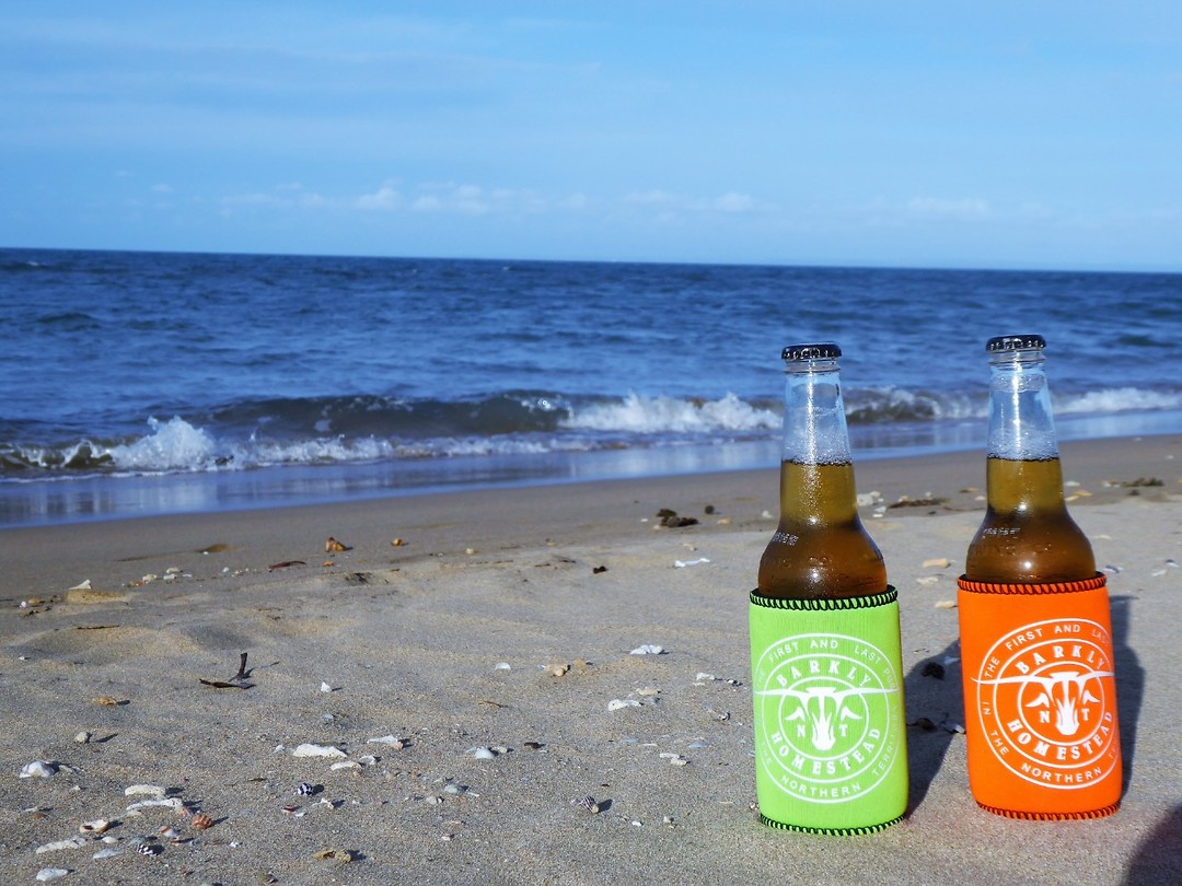 birthday beer at the beach