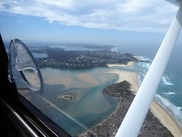 Narooma van boven
