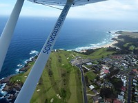 Narooma van boven