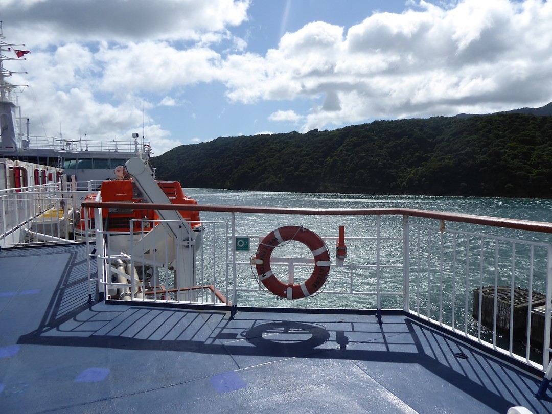 Overtocht Picton-Wellington