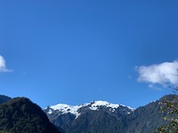 Franz josef Glacier op een mooie dag