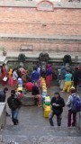 Water halen Durbar Square