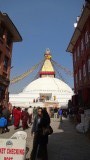 Boudha stupa, grootste stupa van Azië