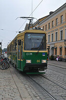 Tram in Helsinki