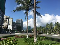 Da Nang boulevards en mega hotels