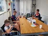 Wachten totdat de auto klaar is
