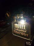 Overnachting op de heenweg