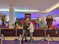 Samen chocolade expositie