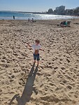 Spelen op het strand