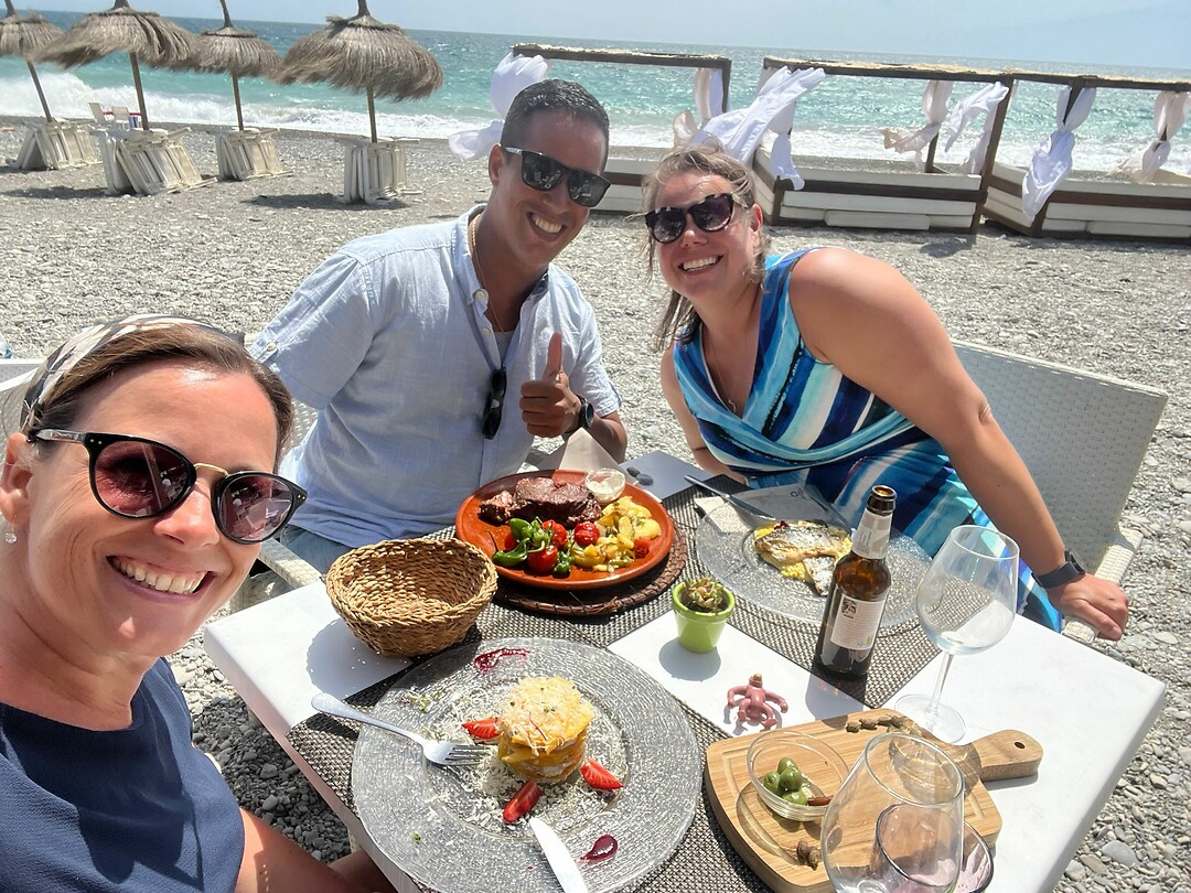 Lunchen met Nancy