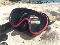 mijn roze snorkel <3