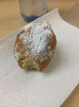 oliebol op het werk