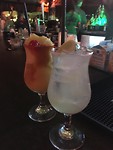Cocktails bij Moombah Beach