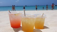 Cocktailtjes op het strand