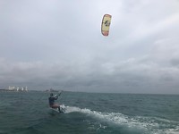 Kitesurfing