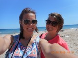 Op het strand