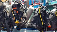 My dive equipment (zelf opgezet, trots :p)