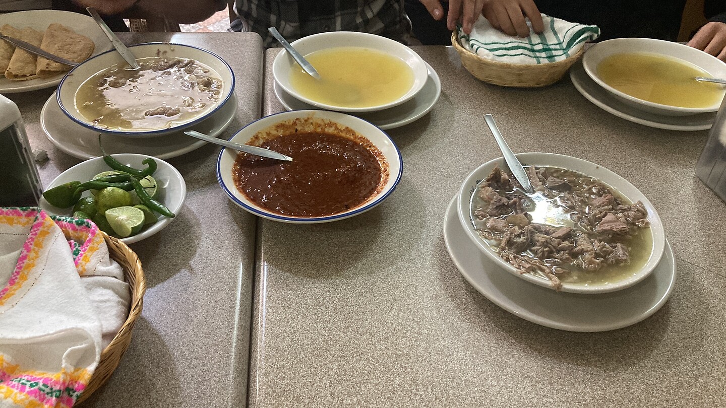Dinner for breakfast