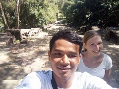 Preah vihear met Khnhey