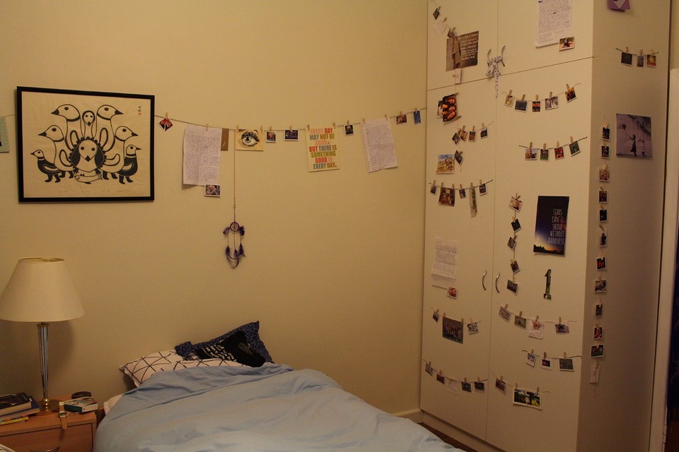 mijn kamer na de aanpassingen