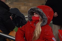 Juliette in de regen