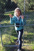 gevangen achter een hek