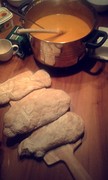 Home made pompoensoep