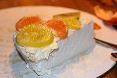 Poging tot pavlova. Een beetje zoet voor de jarige