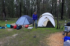 Nieuwe tentenkamp