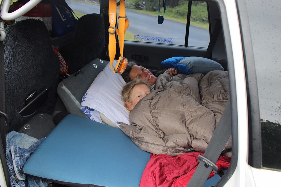 Slapen in de Auto