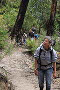 mama enjoying the nature