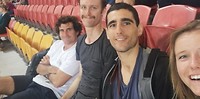 Met de boys naar de rugby