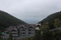 Uitzicht vanuit hotelkamer