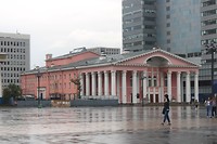 Theater voor mongools traditionele podiumkunst