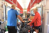 In de trein