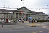 Het station in Biel