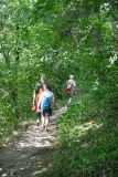 De wandeling naar beneden