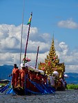 Festival op het Inle lake
