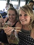 Noodles to go in de trein