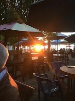 Ondergaande zon