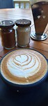 Eerste koffie bij Roy kompulan